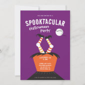 Kinder Halloween uitnodiging (Voorkant)