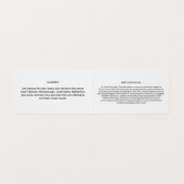 Kinder hand schilderen | Ambachten Visitekaartjes (Binnenkant ongevouwen)