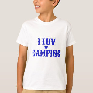 Kinder Hanes T-shirt I Luv Camping