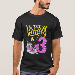 Kinder Happy 9th Verjaardag Voor Meisjes Sneakers  T-shirt