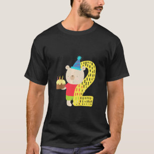 Kinder Happy Birthday Animal Party Beer Kinder lee T-shirt