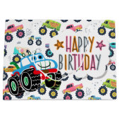 Kinder Happy Birthday Groot Cadeauzakje (Voorkant)