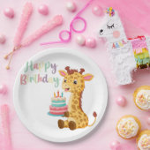 Kinder Happy Birthday Papieren Bordje (Feest)