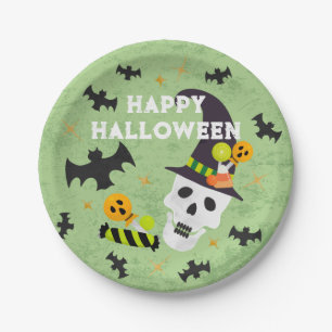 Kinder Happy Halloween Party Paper Borden Papieren Bordje