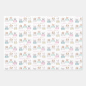 Kinder Happy Mail Wrapping Paper Sheets (Voorkant 3)