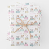 Kinder Happy Mail Wrapping Paper Sheets (In situ)