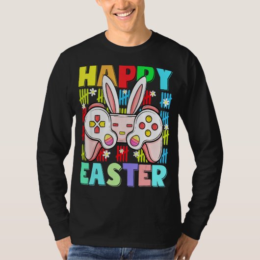 Kinder Happy Paasspelcontroller Ears Funny Eg B T-shirt (Voorkant)