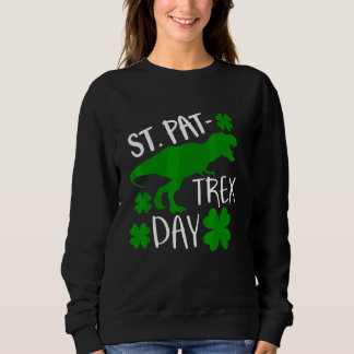 Kinder Happy St Pat Trex Day Dino Patricks Toddler Trui