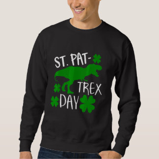 Kinder Happy St Pat Trex Day Dino Patricks Toddler Trui