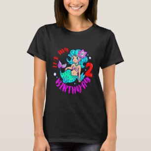 Kinder Het is mijn 2e Verjaardag Gelukkig 2 Jaar Z T-shirt