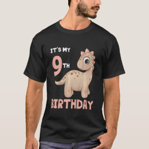 Kinder Het is mijn 9e Verjaardag Gelukkig 9 Jaar D T-shirt