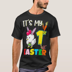 Kinder Het is mijn eerste paasdag Baby Pasen T-shirt