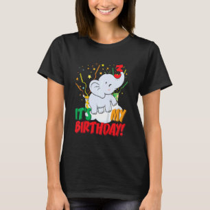 Kinder Het is mijn verjaardagsliefje 3 T-shirt