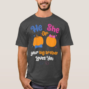 Kinder hij of zij je grote broer houdt van je gesl t-shirt
