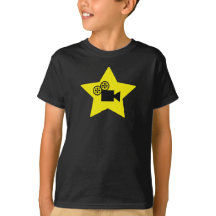 Kinder Hollywood ster Basic Hanes T.Shirt