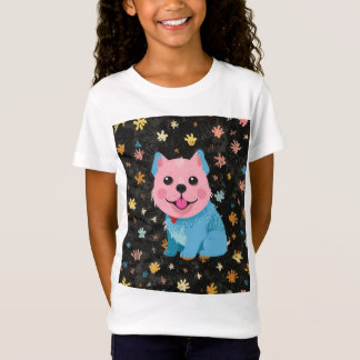 kinder hond T-shirt