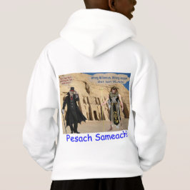 kinder hoodie. Gelukkig Pascha. loris/aap