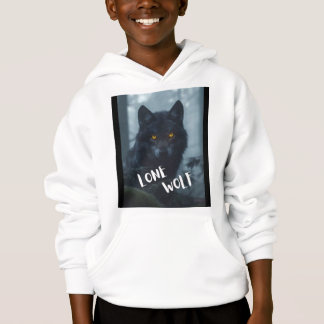 kinder hoodie (Lone Wolf Design)
