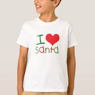 Kinder I houdt van Santa Kinder T-Shirt