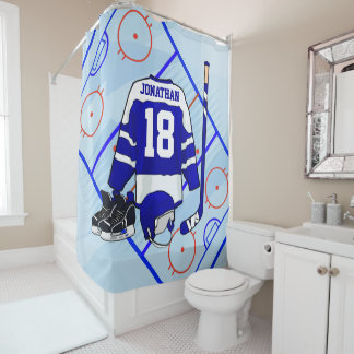 Kinder Ice Hockey Bedroom Collectie 1 Douchegordijn
