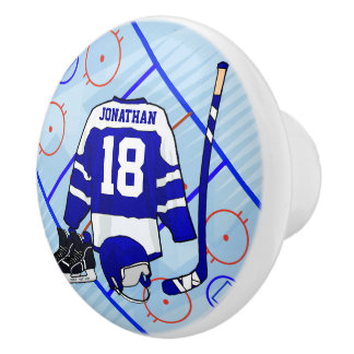 Kinder Ice Hockey Bedroom en En Suite collectie Keramische Knop