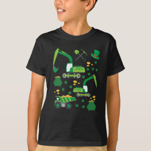Kinder Ierse constructie Truck Toddler Boys St Pat T-shirt