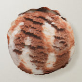 Kinder ijscrème rond kussen (Achterkant)