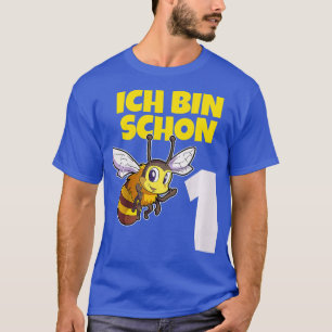 Kinder ik ben al een jaar oud bijenhoning t-shirt