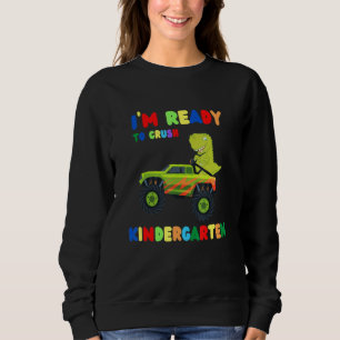 Kinder ik ben klaar om de Kindergarten Truck Dinos Trui