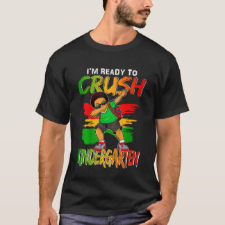 Kinder Ik ben klaar om de kleuterschool te verplet T-shirt