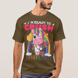 Kinder ik ben klaar om het kindermeisje terug te b t-shirt