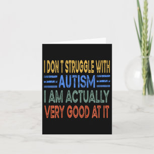 Kinder Ik heb geen last van autisme Ik ben eigenli Kaart