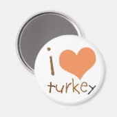 Kinder ik hou van turkije magneet (Voorkant / Achterkant)
