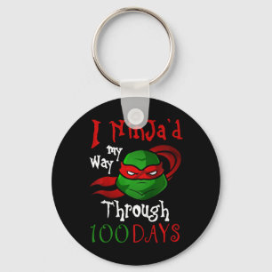 Kinder ik ninja'd mijn weg door 100 dagen Cadeau V Sleutelhanger