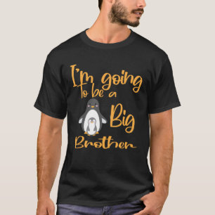 Kinder Ik word een Big Brother Pinguin Promote T-shirt