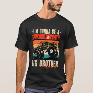 Kinder Ik word weer een grote broeder monster T-shirt