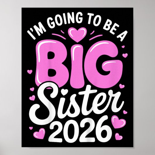 Kinder IM wordt een grote zus 2026 Poster (Voorkant)