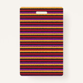 Kinder in kostuum Halloween Party Invitation Badge (Achterkant)