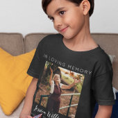 Kinder in liefdevolle herinnering | 5 Fotocollage T-shirt