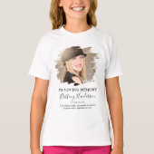 Kinder in liefdevolle herinnering | Foto Memorial T-shirt (Voorkant)