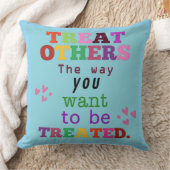 Kinder Inspirerend Quote Sierkussen – Behandel and (Deken)