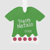 Kinder Italiaans kerstfeest Ornament (achterkant)