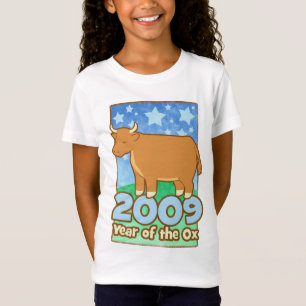 kinder jaar 2009 van het T-shirt van de Kinder Bab