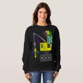 Kinder Jester Crane Mardi Gras Cute Boys Kinder To Trui (Voorkant volledig)