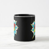 Kinder jongens Lio Name Comic Book Superheld Mok (Midden)