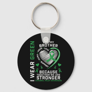 Kinder Jongens Meisjes Groene Geschenken Broer Her Sleutelhanger