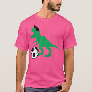 Kinder Jongens Voetbal Dinosaurus voor Peuter T Re T-shirt