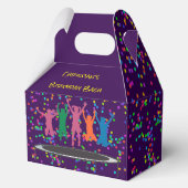 Kinder Jump & Play Trampoline Verjaardag Bash Bedankdoosjes (Voorkant)