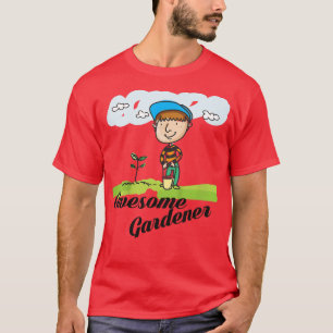 Kinder Junior GardenerBoys Girls Child Gardeni T-shirt