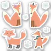 Kinder kalkoenen Vuilvee Sticker (Voorkant)